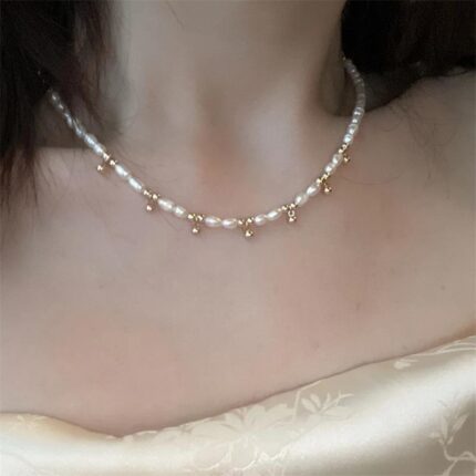 Tinkerbell Pearl necklace